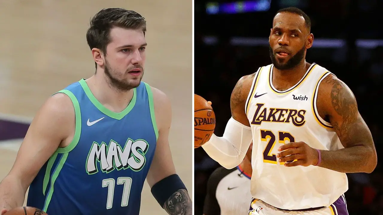 LeBron James Sends Message to Luka Doncic After Epic Shot